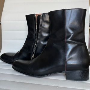 Paul Smith Black Leather Boots
